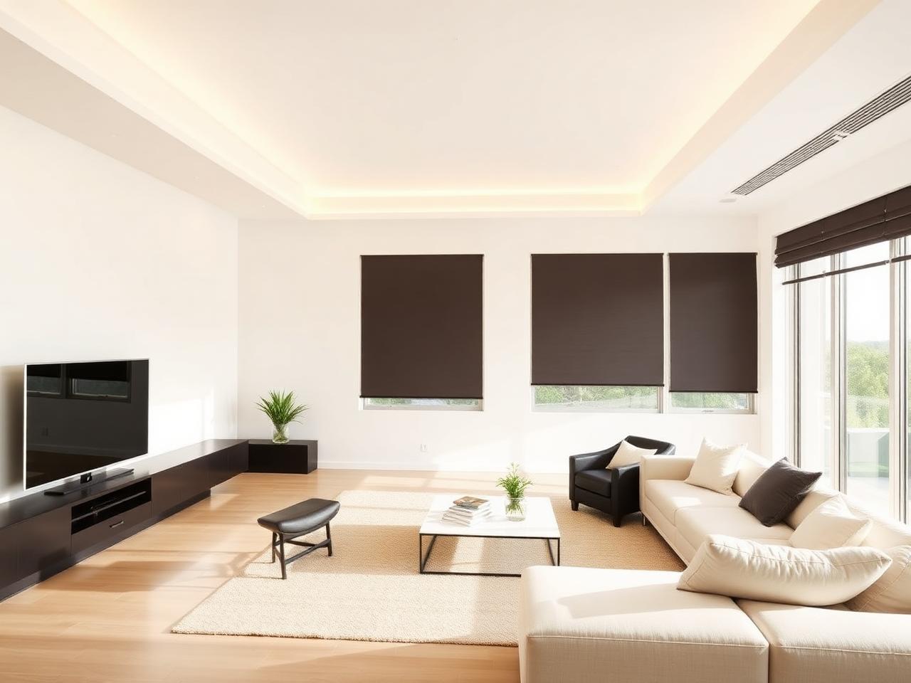 Tendências de cortinas e persianas para ambientes modernos